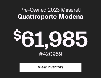 New 2025 Maserati Grecale Modena offer