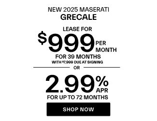 New 2025 Maserati Grecale