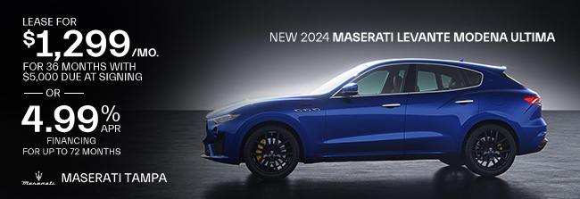 New 2023 Maserati Levante Modena Ultima