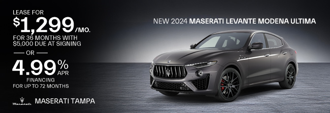 New 2023 Maserati Levante Modena Ultima