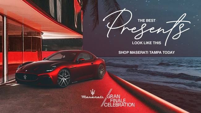 the best presents look like this - shop Maserati Tampa today