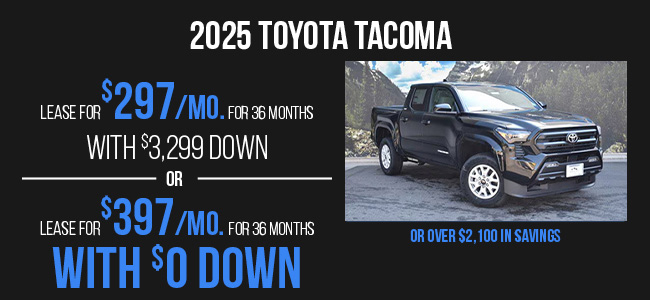 2025 Toyota Tacoma offer