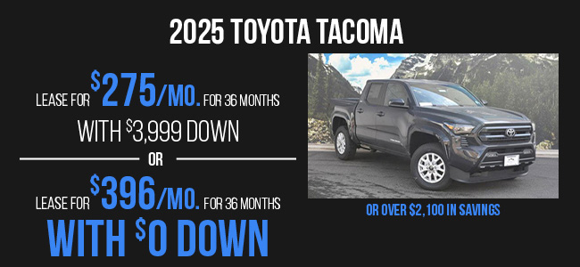 2025 Toyota Tacoma offer