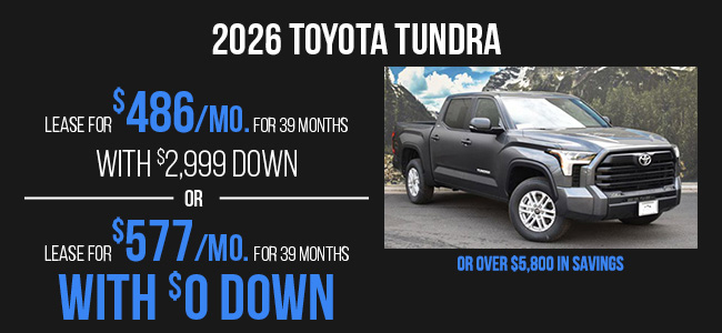 2025 Toyota Tundra offer