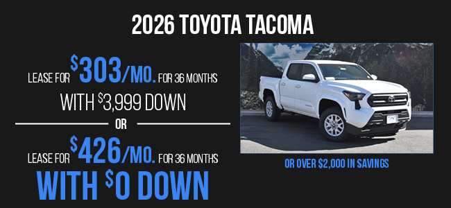 2026 Toyota Tacoma offer