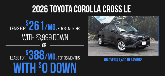 2026 Toyota Corolla Corss Offer