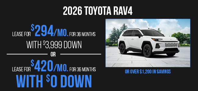 2026 Toyota RAV4 Offer