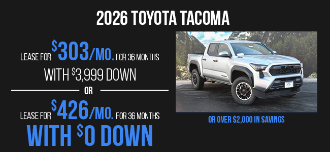 2026 Toyota Tacoma offer