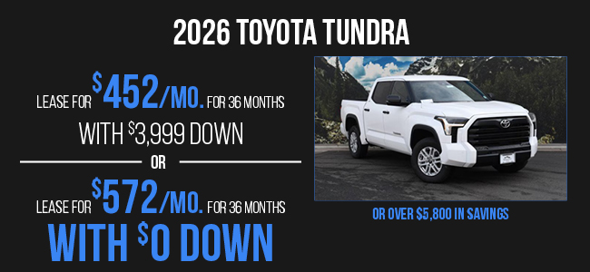 2026 Toyota Tacoma offer