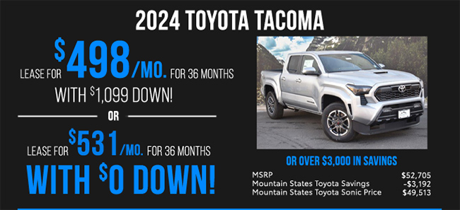 2024 Toyota Tacoma
