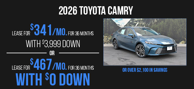 2026 Toyota Camry Offer