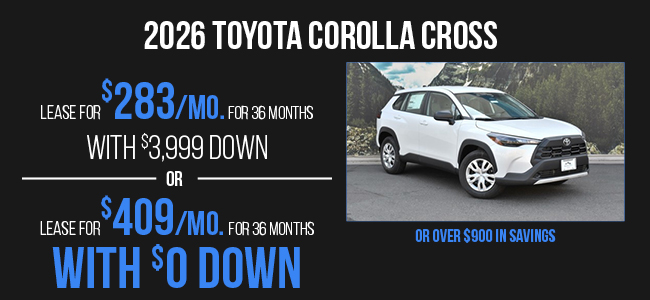 2026 Toyota Corolla Offer