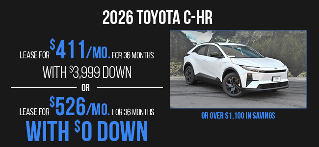 2026 Toyota C-HR Offer