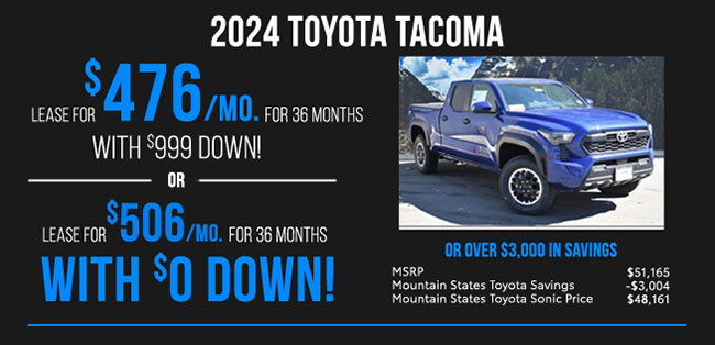 2024 Toyota Tacoma offer