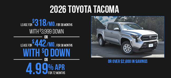 2026 Toyota Tacoma offer