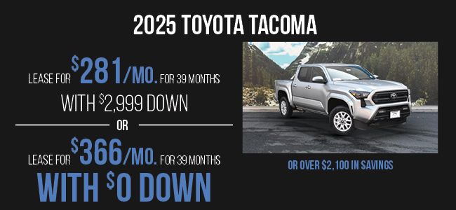 2025 Toyota Tacoma offer