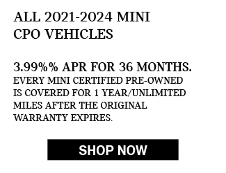 2021-2024 MINI CERTIFIED PRE-OWNED Offer