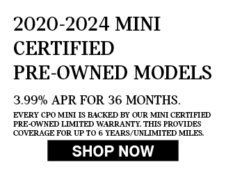 2020-2024 MINI CERTIFIED PRE-OWNED Offer
