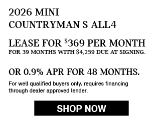 2025 MINI Countryman S ALL4 offer