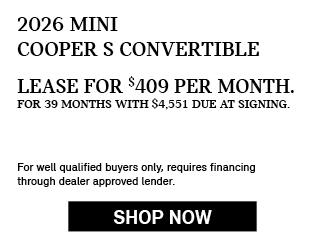 2026 MINI Cooper S Convertible Offer