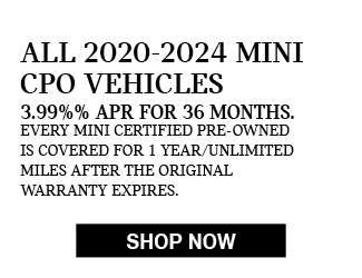 2020-2024 MINI CERTIFIED PRE-OWNED Offer