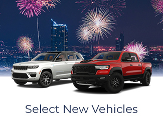 Select new vehicles offer