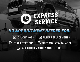 express service available with no appointment