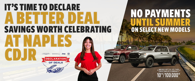 it is time to declare a better deal savings worth celebrating at Naples CDJR