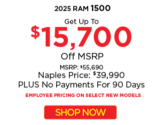 2025 RAM 1500 offer