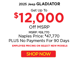 2025 Jeep Gladiator Offer
