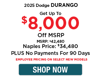 2025 Dodge Durango offer