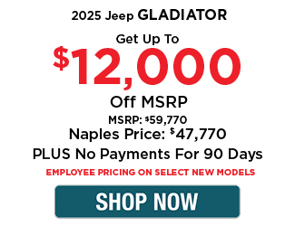 2025 Jeep Gladiator Offer