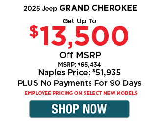 Jeep Grand Cherokee offer