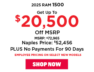 2025 RAM 1500 offer
