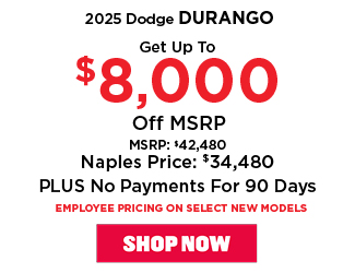 2025 Dodge Durango offer