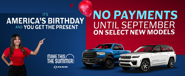 its America's birthday and you get the present