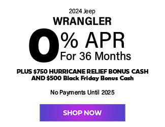 Jeep Wrangler offer