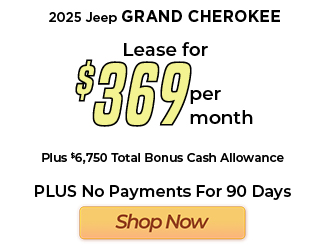 2025 Grand Cherokee offer