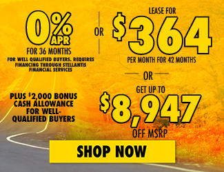 2026 Jeep Wrangler offer