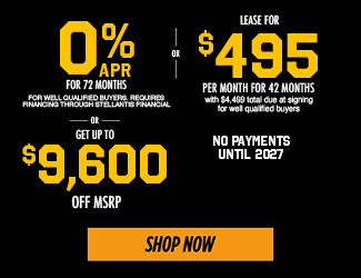2026 Jeep Gladiator offer