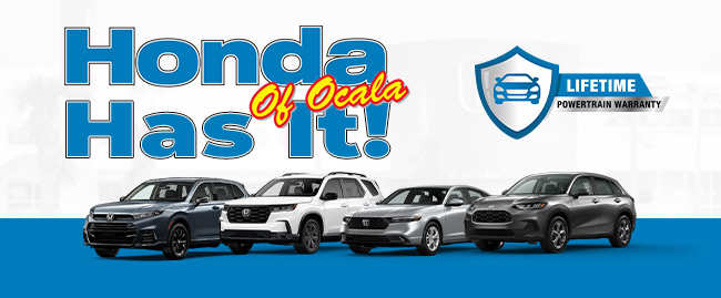 Honda of Ocala has it
