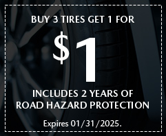 Buy 3 tires get one free