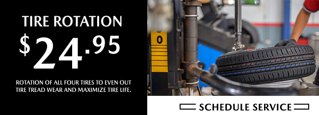 Tire Rotation Service Offer