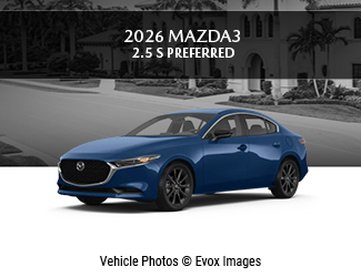 2026 Mazda3 offer