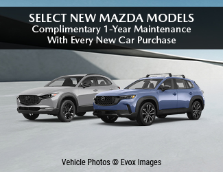 APR special on select new Mazda models