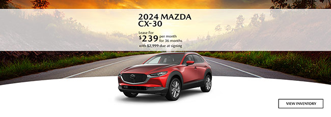 2024 Mazda CX-30 and 2024 Mazda3 Sedan