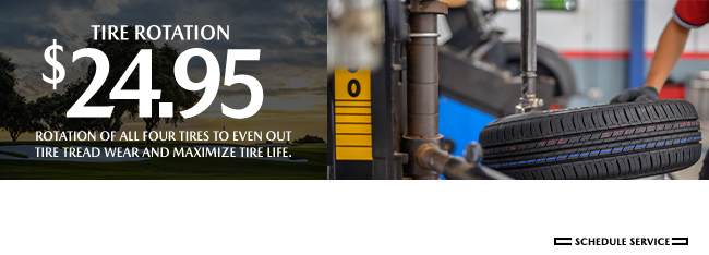 $24.95 Tire Rotation