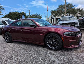 preowned Dodge Charger with Scat Pack