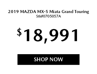preowned Mazda Miata