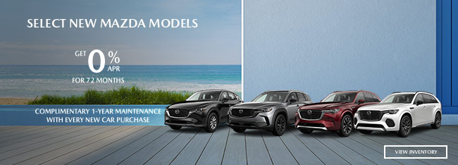 Select Mazda Models